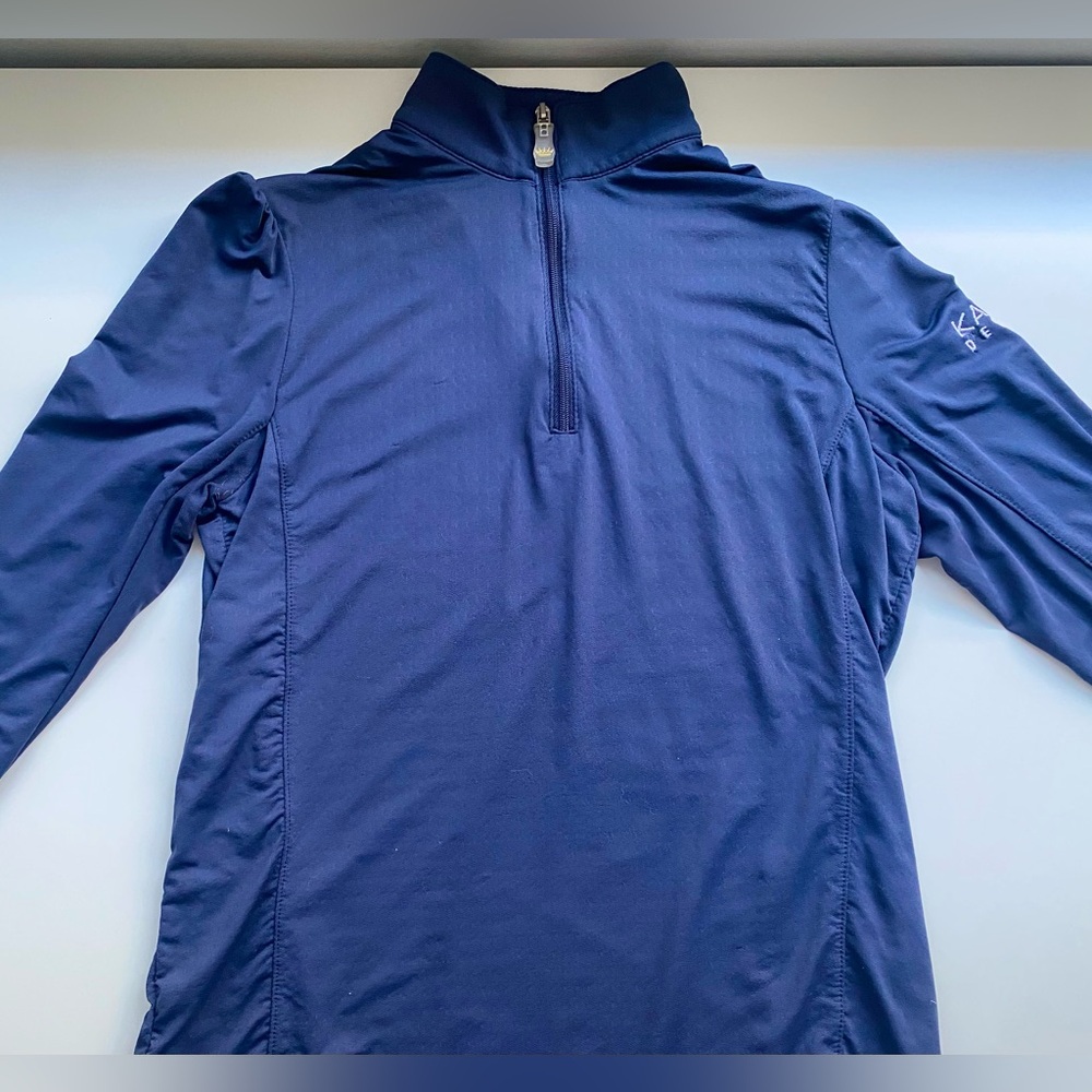 Kastel Denmark Equestrian Riding Top Navy